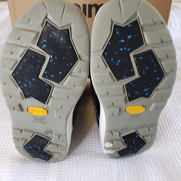 Reima Junior Girls 4 - 4.5 US/36 EU Black WARM Winter Snow Boots - Picture 7 of 9